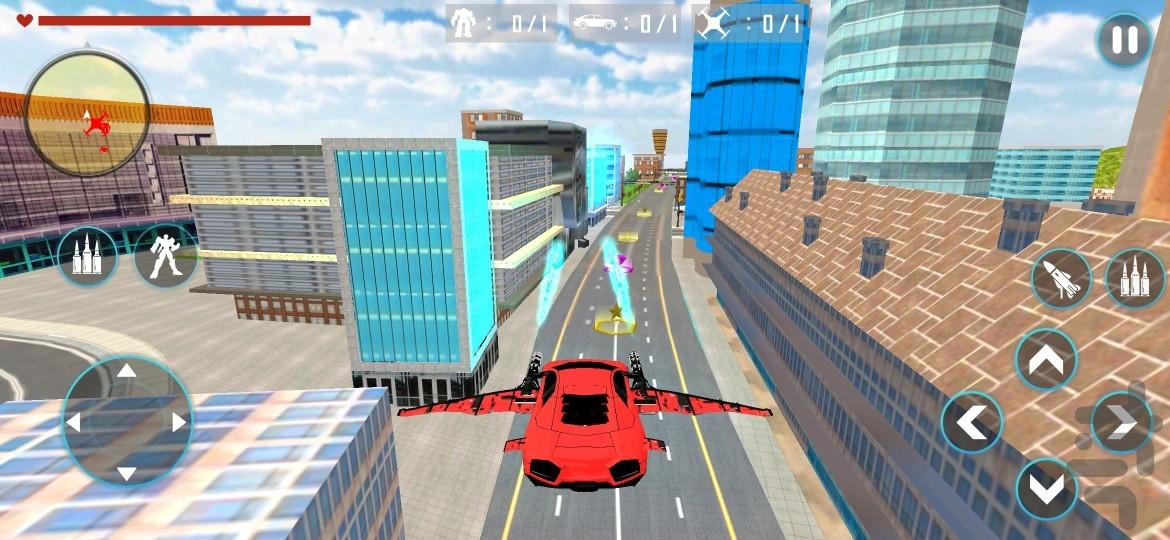 ربات و اسب پرنده - عکس بازی موبایلی اندروید