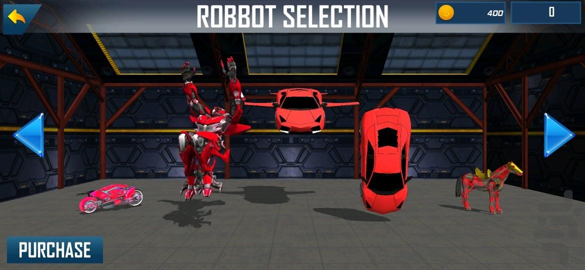 ربات و اسب پرنده - عکس بازی موبایلی اندروید