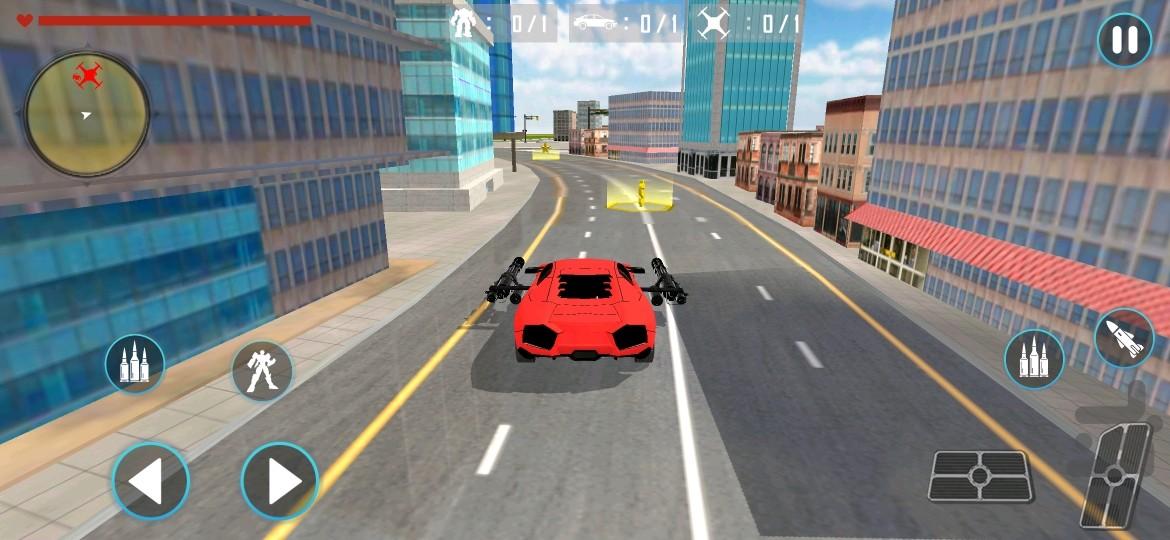 ربات و اسب پرنده - عکس بازی موبایلی اندروید