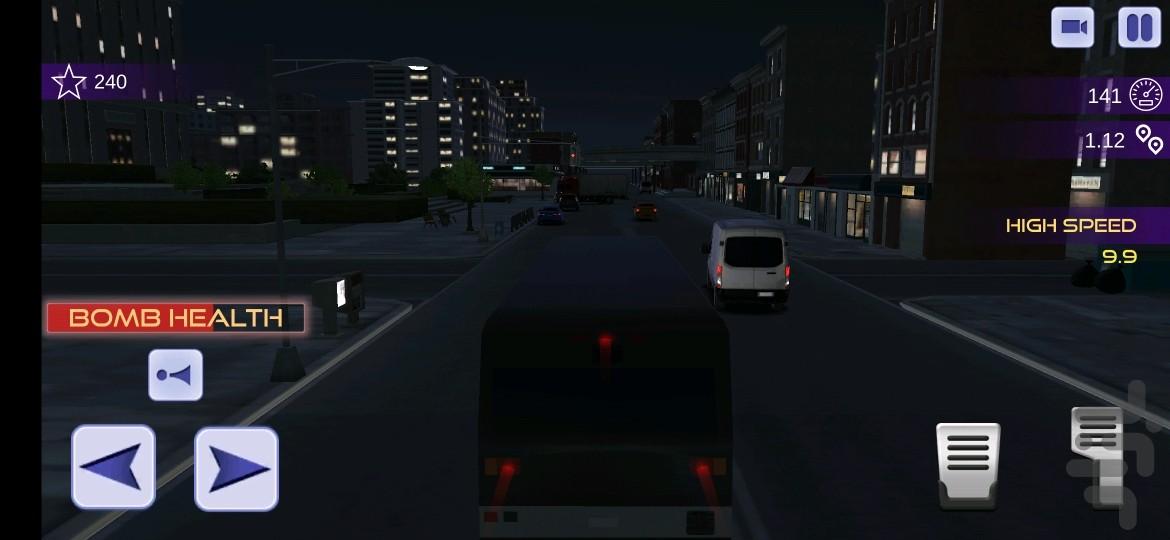 ماشین و اتوبوس ، ماشین بازی - Gameplay image of android game