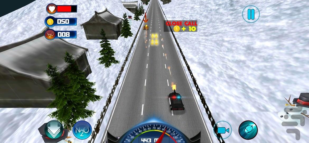 جنگ ماشین پلیس و دزد - Gameplay image of android game