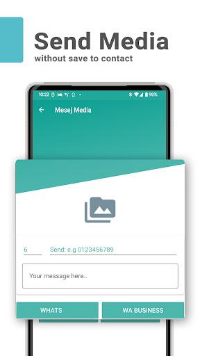 Mesej Je: Direct Chat & CRM - Image screenshot of android app