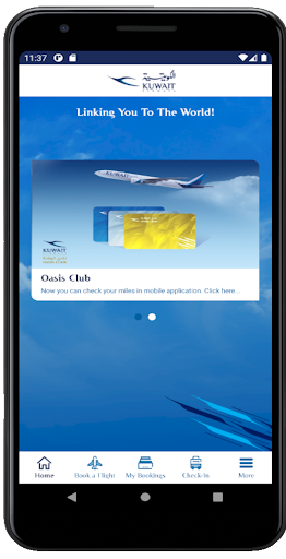 Kuwait Airways - Image screenshot of android app