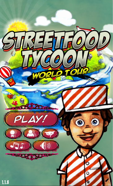 Streetfood Tycoon: World Tour - عکس بازی موبایلی اندروید