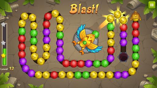 Marble Shooter: Jungle Blast - Gameplay image of android game