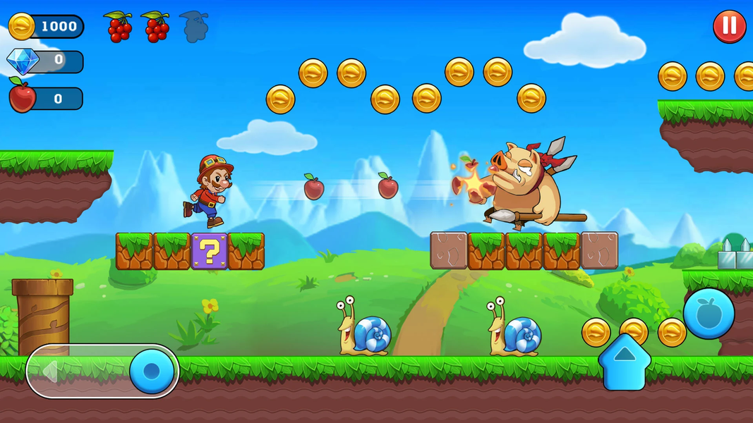 Super Uncle's World - Gameplay image of android game