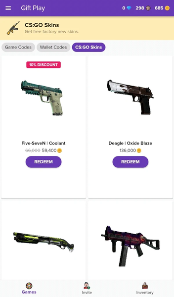 Gift Play - Earn Game Codes - عکس برنامه موبایلی اندروید