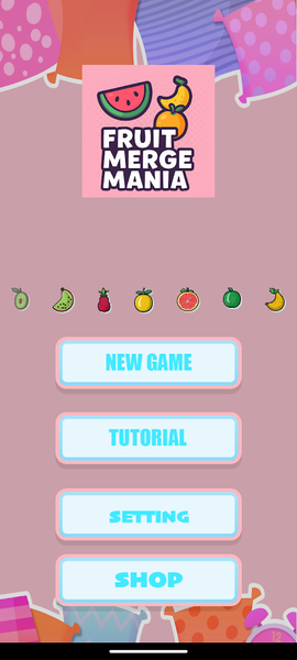 Fruit Merge Mania - Gameplay image of android game