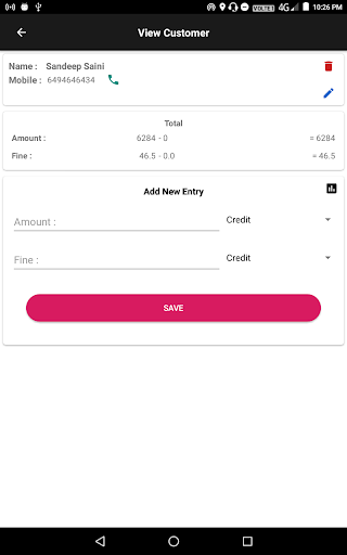 Hisab Book - Ledger Account Book - عکس برنامه موبایلی اندروید