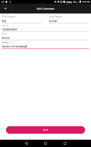 Hisab Book - Ledger Account Book - Image screenshot of android app