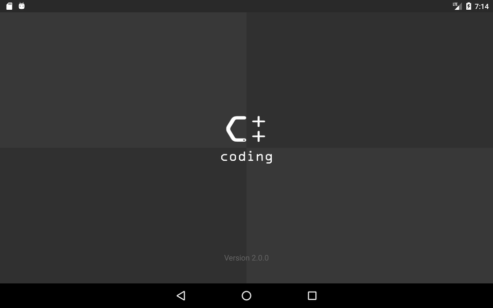 Coding C++ - عکس برنامه موبایلی اندروید