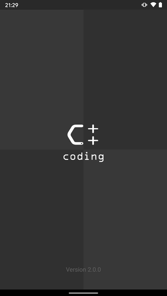 Coding C++ - Image screenshot of android app