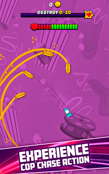 Cop Chase: Reckless Racing - Gameplay image of android game