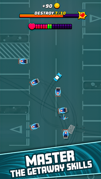 Cop Chase: Reckless Racing - Gameplay image of android game