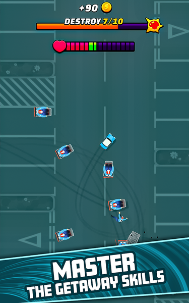 Cop Chase: Reckless Racing - Gameplay image of android game