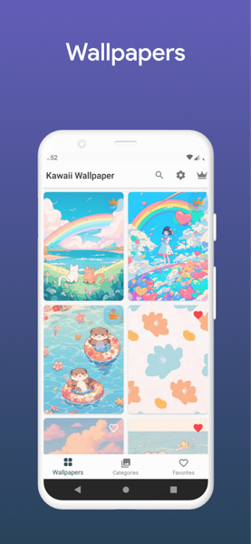 Kawaii Wallpaper - عکس برنامه موبایلی اندروید