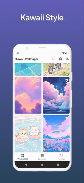 Kawaii Wallpaper - عکس برنامه موبایلی اندروید