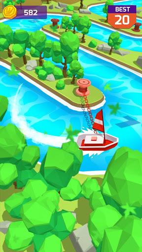 Splash Boat 3D - Gameplay image of android game