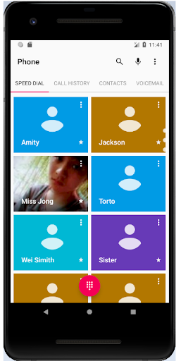 Next.Phone With Dialer、InCallUI、Contacts - Image screenshot of android app