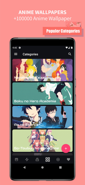 +100000 Anime Live Wallpapers - Image screenshot of android app