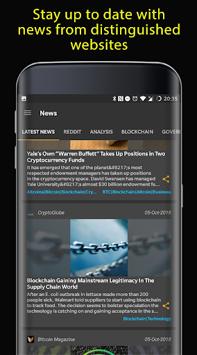 DOPAMINE - Bitcoin & Crypto - عکس برنامه موبایلی اندروید