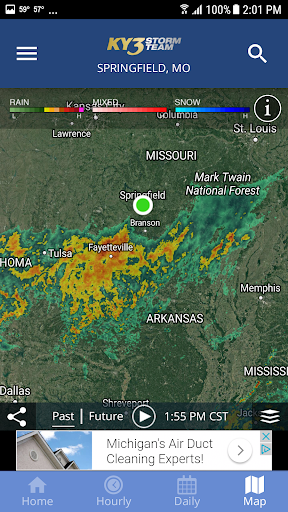 KY۳ Weather - عکس برنامه موبایلی اندروید