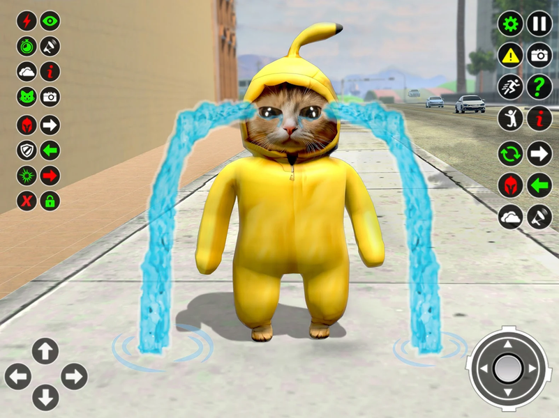 Epic Banana Survival- Cat Game - Gameplay image of android game