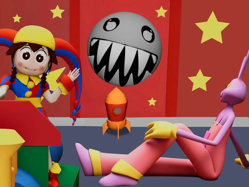 Clown Monster Escape Games 3D - Gameplay image of android game
