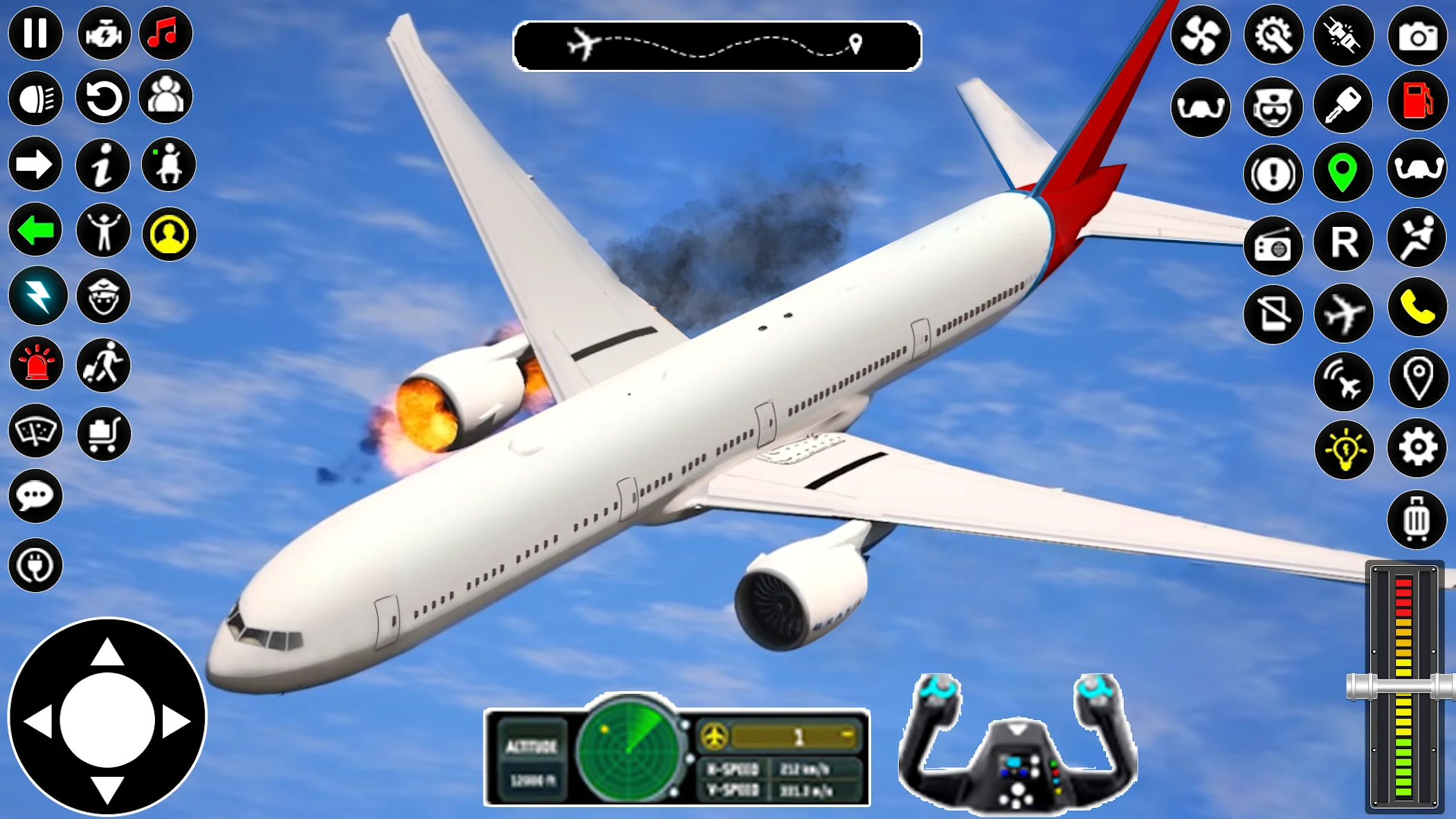 بازی Flight Sim 3D: Airplane Games - دانلود | بازار