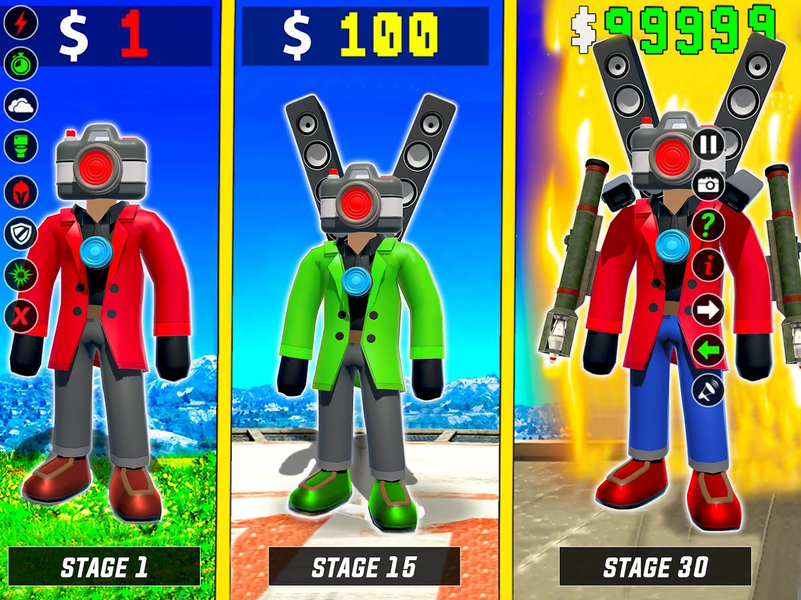 Stickman Toilet Monster Battle - عکس بازی موبایلی اندروید