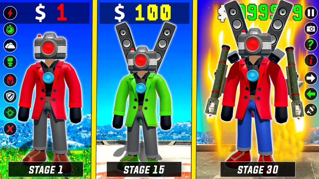 Stickman Toilet Monster Battle - عکس بازی موبایلی اندروید