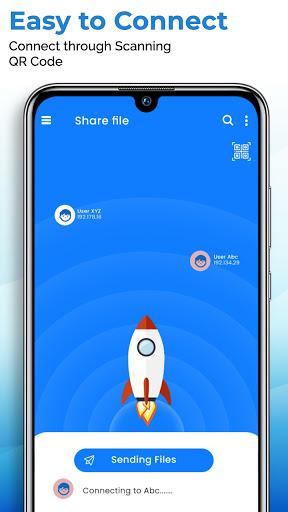File Transfer Data Sharing: Transfer Music, Video - عکس برنامه موبایلی اندروید