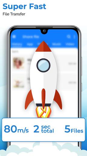 File Transfer Data Sharing: Transfer Music, Video - Image screenshot of android app
