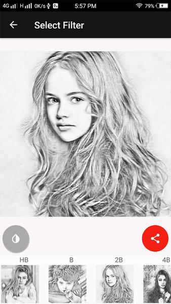Sketch Photo Maker - Image screenshot of android app