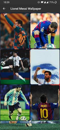 Messi Wallpaper HD - Image screenshot of android app