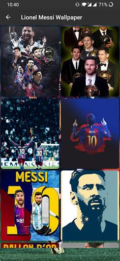 Messi Wallpaper HD - Image screenshot of android app