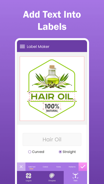 Label Maker Apps for Business - Image screenshot of android app