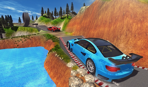 Car Stunts Driver 3D - Gameplay image of android game