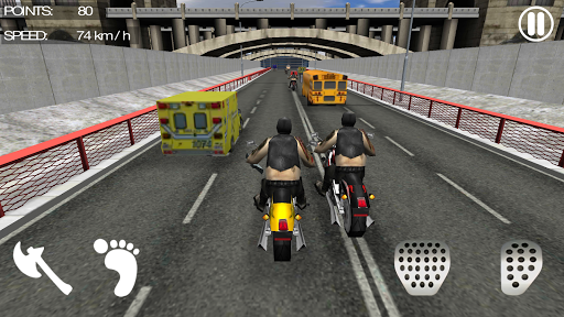 Moto Rivals - Gameplay image of android game