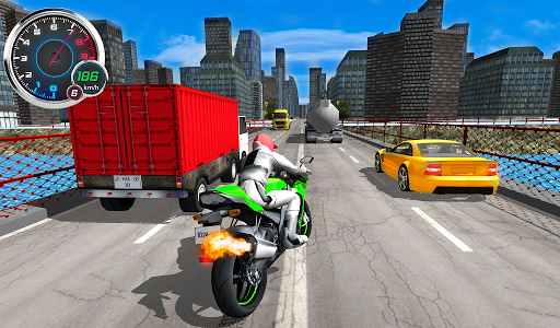 Moto Traffic 3D - عکس بازی موبایلی اندروید