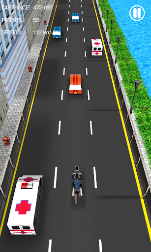 Moto Traffic Racer - Gameplay image of android game