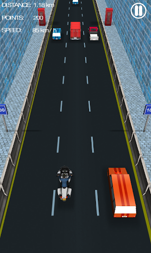 Moto Traffic Racer - Gameplay image of android game