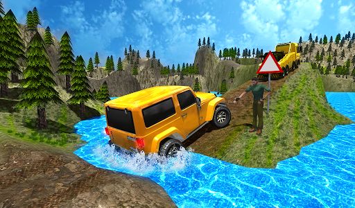 Offroad Racing 3D - Gameplay image of android game