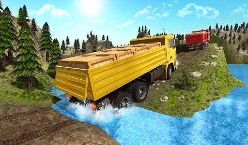 Truck Driver Extreme 3D - Gameplay image of android game