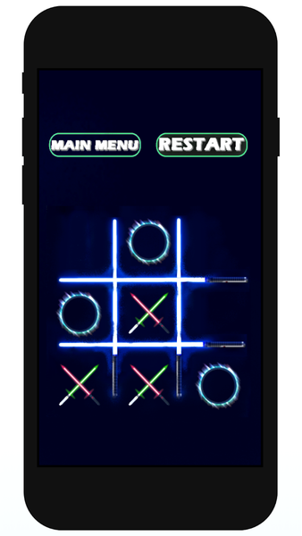 Tic tac toe 2 player - عکس بازی موبایلی اندروید