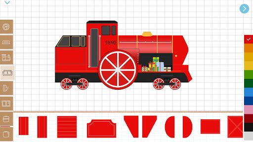 Christmas Train Game For Kids - Image screenshot of android app