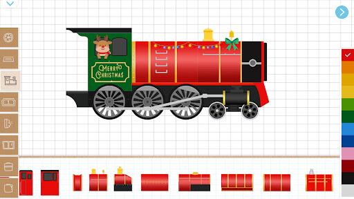 Christmas Train Game For Kids - Image screenshot of android app