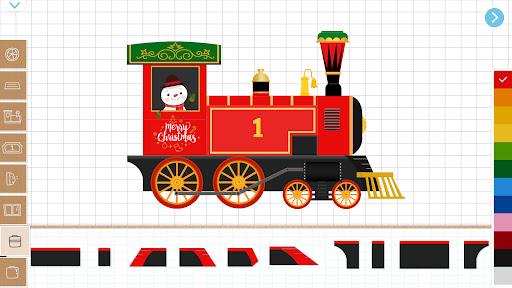 Christmas Train Game For Kids - عکس برنامه موبایلی اندروید