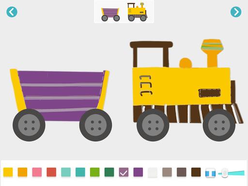 Labo Train - Draw & Race Your Own Trains Kids Game - عکس بازی موبایلی اندروید