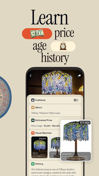 Antique Identifier Zophi - عکس برنامه موبایلی اندروید